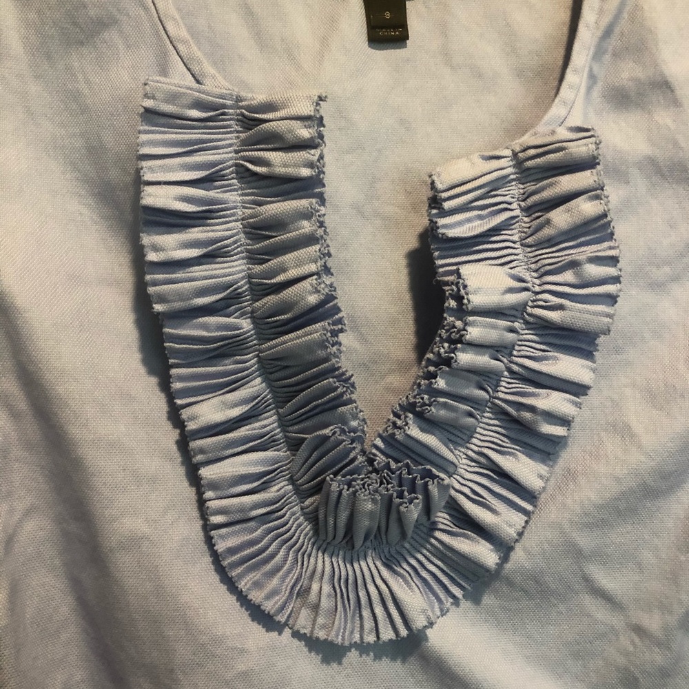 JCrew Ruffle Tank - Picture 2 of 5